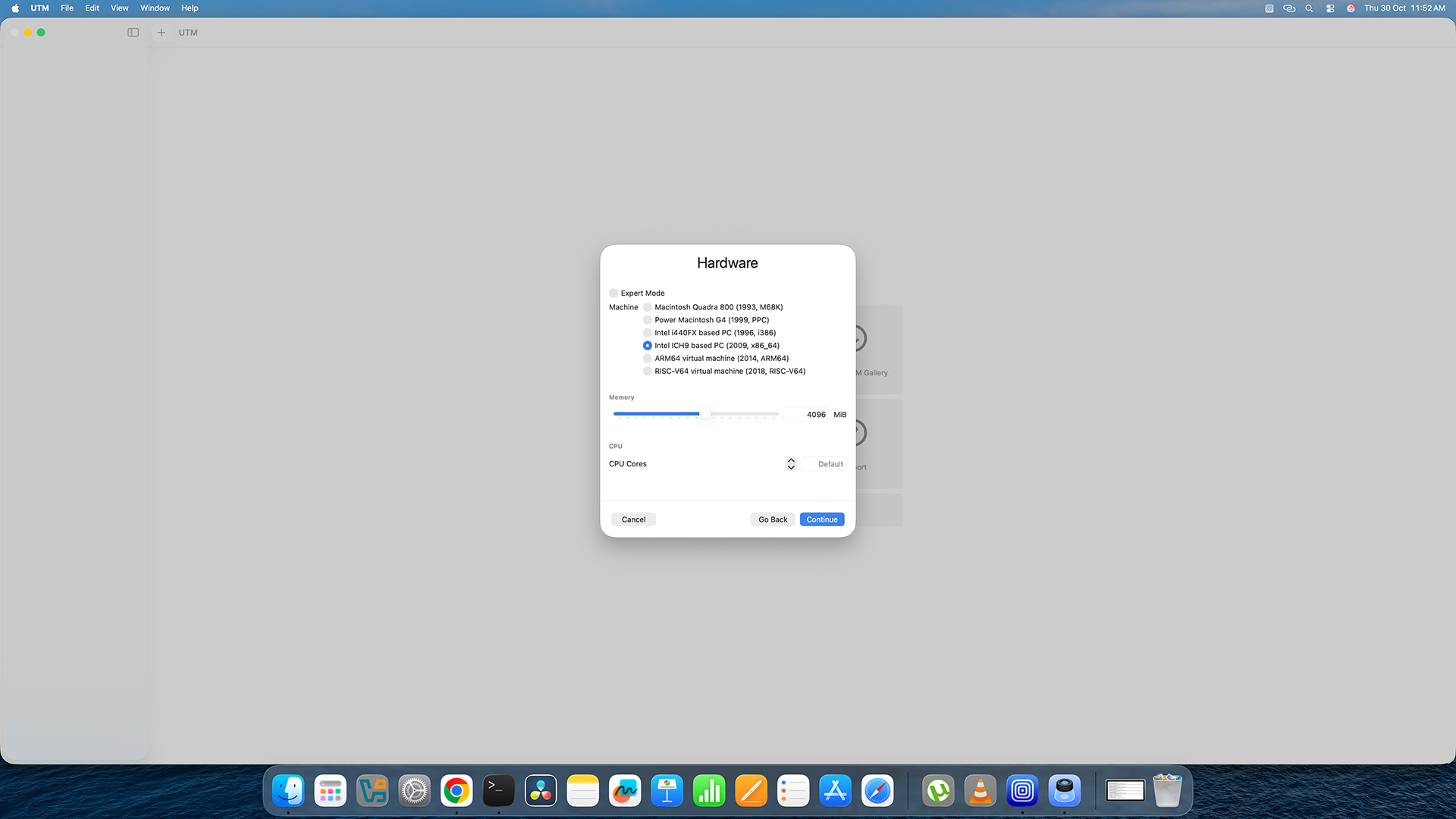 UTM hardware configuration
